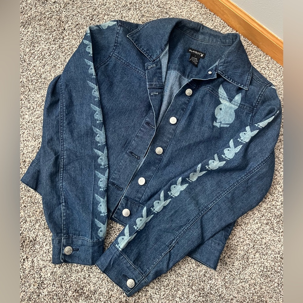Playboy Womens jean jacket